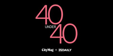 Category Awards 40 Under 40