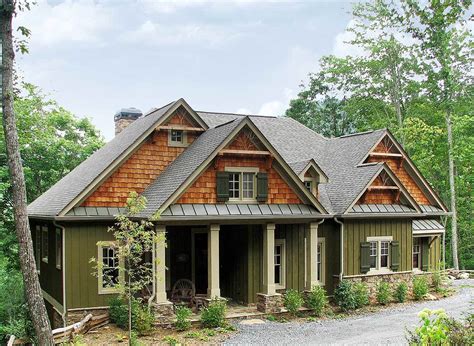 Rustic Lodge Home Plan 15655ge Architectural Designs House Plans