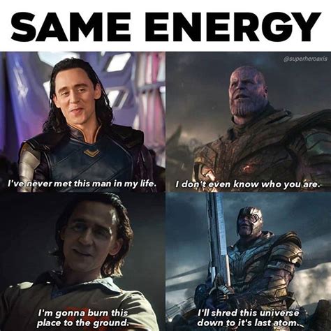 Top 10 Loki Memes From Im Gonna Burn This Place To The Ground Marvel Avengers Funny Loki