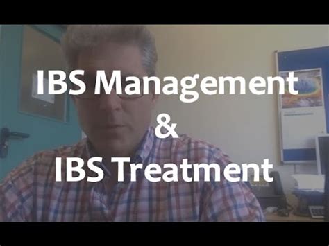 Ibs Management Ibs Treatment Youtube