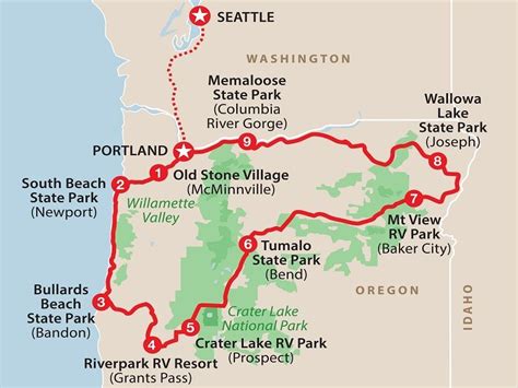 Wonders Of Oregon By Motorhome Oregon Americas West Coast American Sky