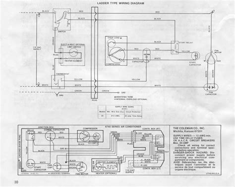 Coleman A C Thermostat Wiring Diagram Database Wiring Collection