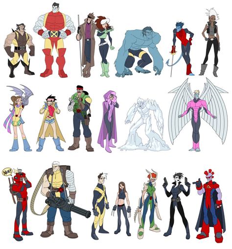 What If The X Men Were A Disney Cartoon Cartoon Styles