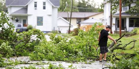 Intense Storm With 100 Mph Winds Causes Widespread Damage