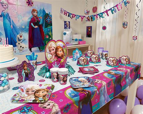 Frozen birthday party ideas | photo 5 of 15. Frozen Birthday Party Banner, Party Supplies - Party ...