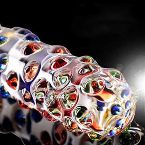 Magic Crystal Glass Design Anal Plug G Spot Pleasure Sex Adult Toys For