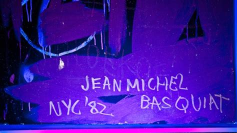 Sothebys Finds Hidden Signature On Jean Michel Basquiat Painting Ctv