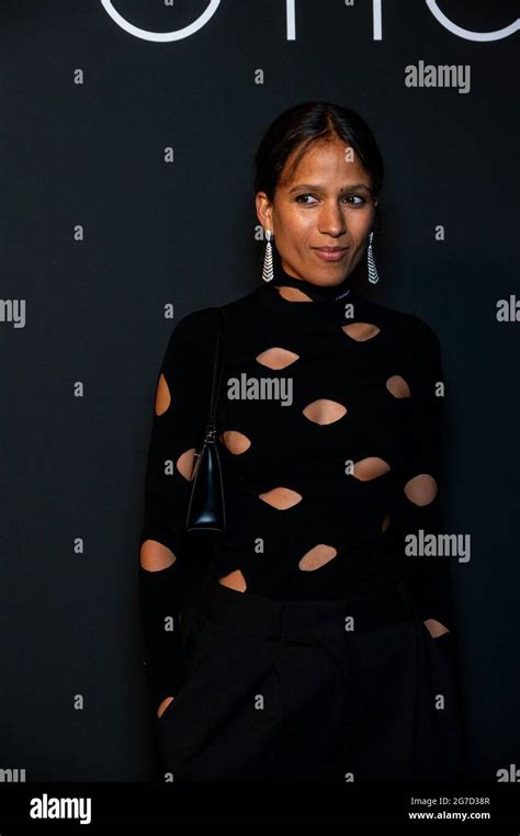 Mati Diop Arrives For The Kering Women In Motion Awards Organised