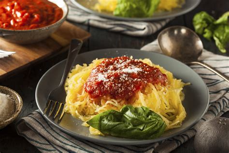 Veggie Packed Marinara With Spaghetti Squash Half Your Plate