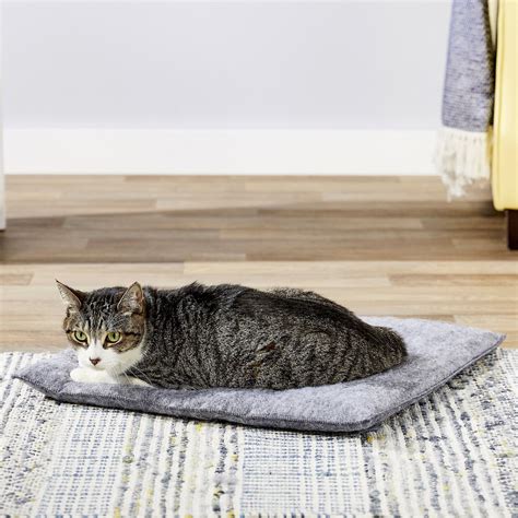 Kt Manufacturing Purr Padd Cat Bed Mat Charcoal 2 Count