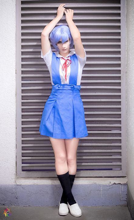 Ayanami Rei School Uniform Cosplay By Blancalawliet On Deviantart