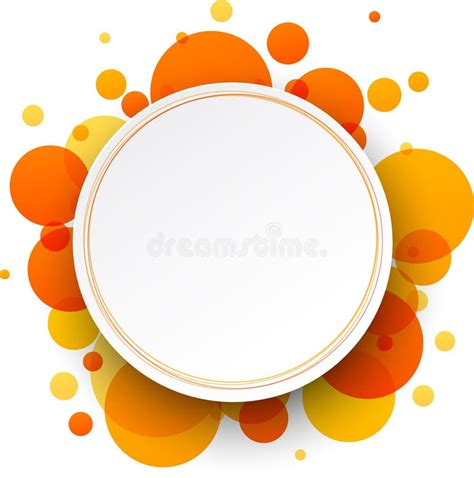 Round Orange Icons Stock Vector Illustration Of Orange 32613072