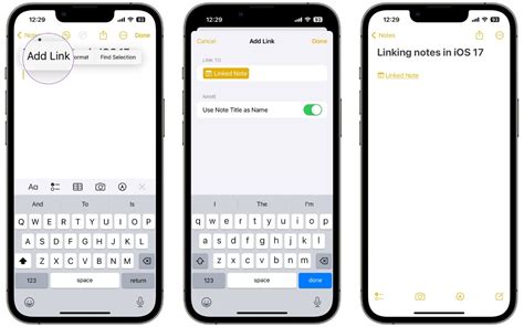 How To Link Apple Notes In Ios 17