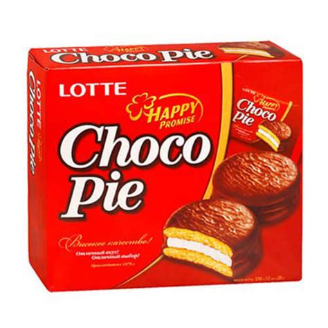 Lotte Choco Pie 12pc 336g Box The T Studio