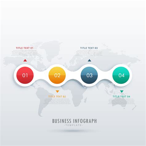 Infographic Timeline Vector Design Template Stock Vec