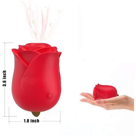 Licking And Sucking Rose Vibration Toy Rose Toy Official®
