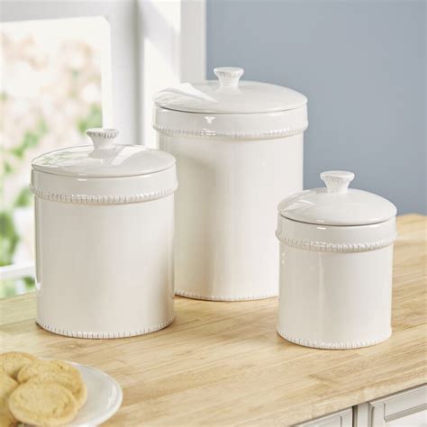 Farnol 3 Piece Kitchen Canister Set And Reviews Birch Lane