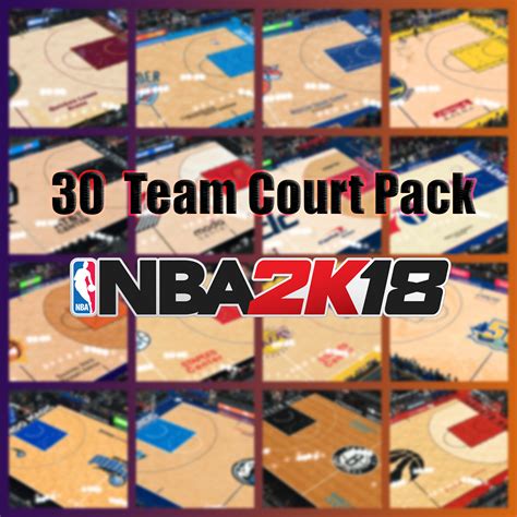 Manni Live│2k Patches 30 Team Court Pack