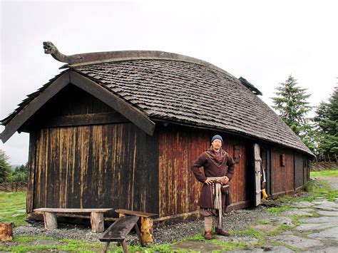 Viking Longhouse Replica Well A Smaller Type Of Longhouse But