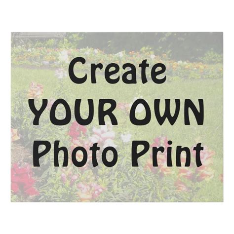 Create Your Own Photo Print Zazzle