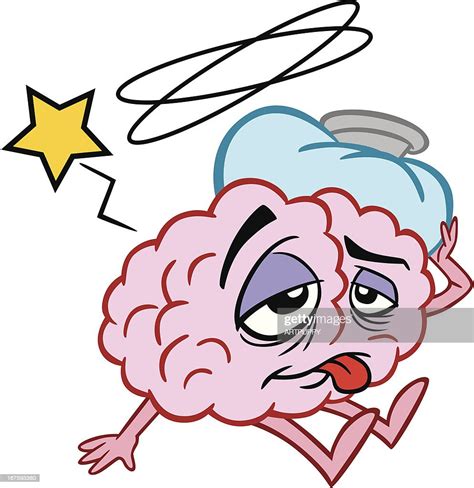 Cartoon Brain Sick High Res Vector Graphic Getty Images