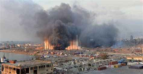 Massive Explosion In Beirut Causes Deaths, Destruciton