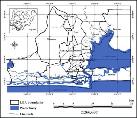 Located in lagos, 11 km from national stadium lagos, greenpoint hotel provides accommodation with a restaurant, free private parking, an outdoor swimming pool and a fitness centre. The Lagos metropolis of Nigeria. Inset showing the location of Lagos... | Download Scientific ...