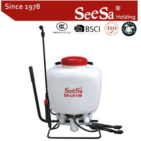 Seesa Brand 15l Solo Agriculture Manual Knapsack Hand Pressure Sprayer