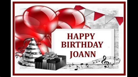 Happy Birthday Joann Youtube