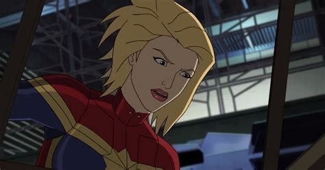 top trend news: Captain Marvel Trailer Gets a Cool Animated Makeover