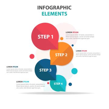 요약 아름다운 둥근 비즈니스 정보 그림 원소 | Circle infographic, Business infographic, Infographic