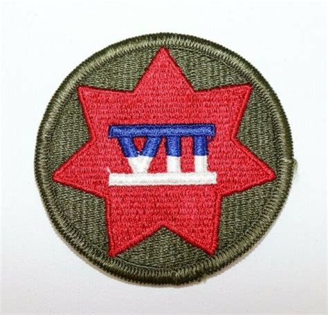 Us Army Vii Corps Patch Sew On Style Each P1581 Ebay