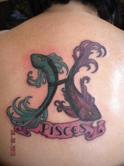 Pisces Tattoos Popular Tattoo Designs