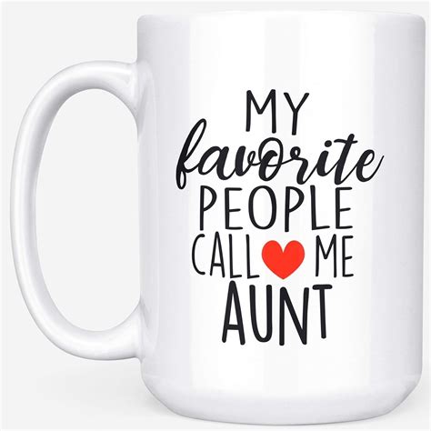 Amazon Com My Favorite People Call Me Aunt Birthday Gift For Aunt