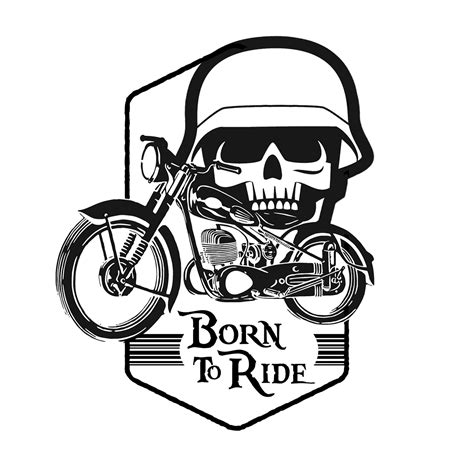 Born To Ride Illustration On Behance