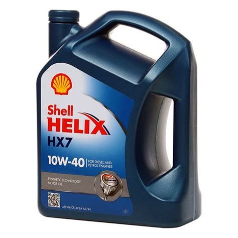 Shell Helix Hx7 10w 40 Engine Oil 4l Pack Semi Synthetic Loyal Parts