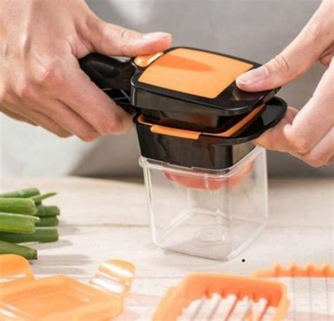 Plastic Nicer Dicer Vegetable Cutter 5 In 1 For Chopping At Rs 130 In