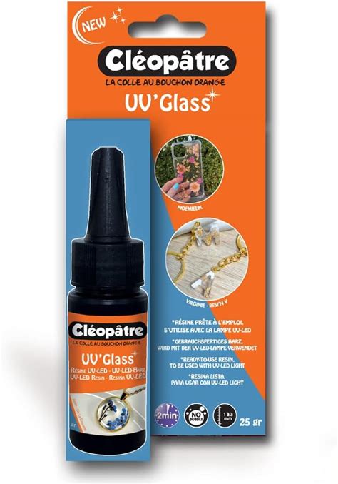 Cleopatre Uvglass R Sine Uv Led Pr Te L Emploi S Chage Rapide Format De Gr Amazon Fr