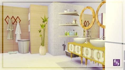The Stories Sims Tell Modern Spectrum White Bathroom Sims 4