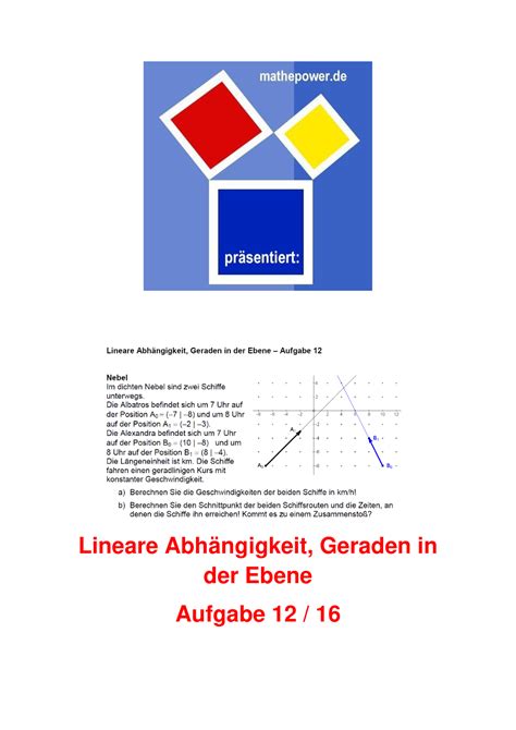 Geben sie in das eingabefeld die koeffizienten der unbekannten ein. Lineare Abhängigkeit, Geraden in der Ebene - 12 ...