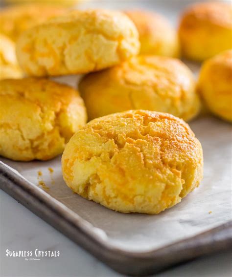 Fluffy And Cheesy Keto Cheddar Biscuits