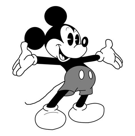 Free Black And White Mickey And Minnie Mouse Download Free Black And