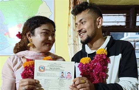 gay couple in nepal becomes the 1st to officially register same sex marriage in the country