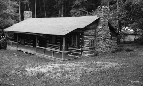 Old Log Cabin Restored And Renovated