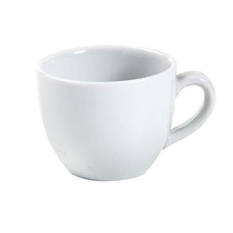 Porcelite Espresso Cup Pure White 3oz Tudor Tea And Coffee