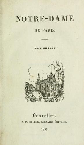 Notre Dame De Paris By Victor Hugo Open Library