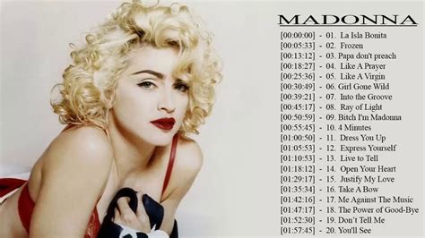 Madonna Collection Top Songs Of Madonna Youtube