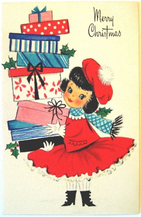 Hallmark Vintage Christmas Card Christmas Ecards Old Time Christmas Merry Christmas Greetings