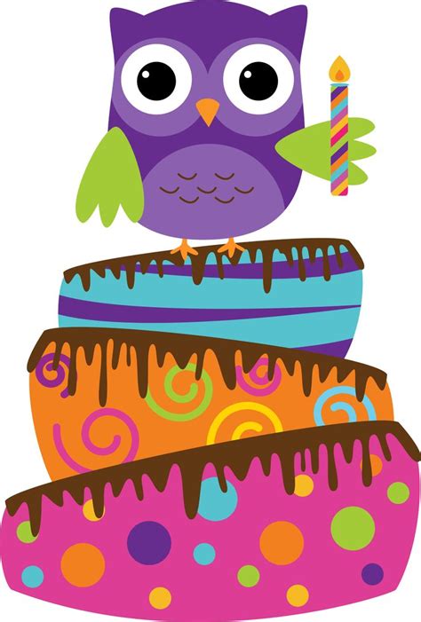 Owl Clipart Birthday Clip Art Library