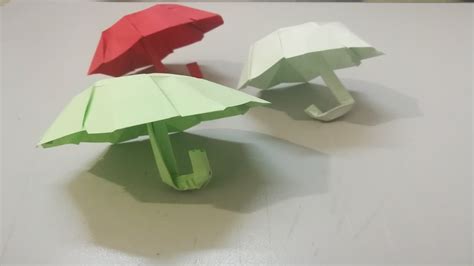 عمل مظله جميلة من الورق صنع شمسية بالورق الملون How To Make A Paper Umbrella Youtube